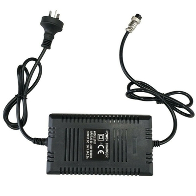 Compact 24V sortie chargeur de batterie 0,35 kg pour 24v 6ah scooter de mer noir à prix abordable