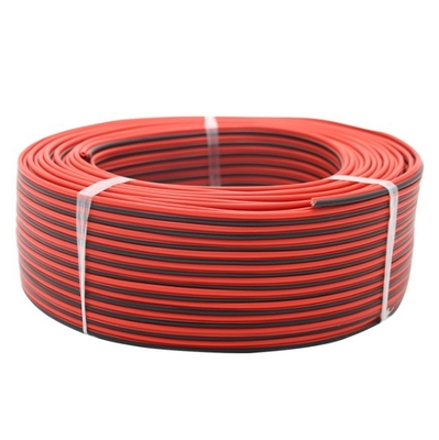 Longueur personnalisée fil d'extension noir et rouge câble CC pour CCTV LED 100m de C-Power