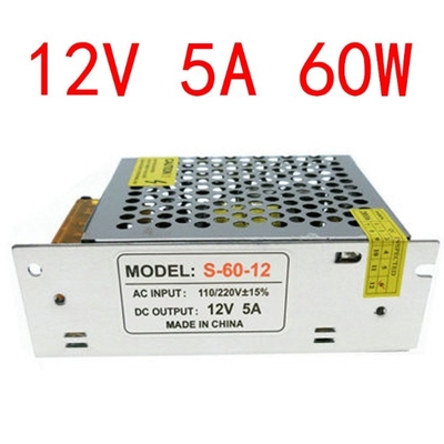 Améliorez votre alimentation avec le SMPS 5A 12v de C-Power et le courant de sortie en alliage d'aluminium