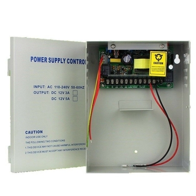 C-Power AC 100-240V Entrée UPS Contrôle d'accès alimentation avec fréquence de sortie 12V 5A