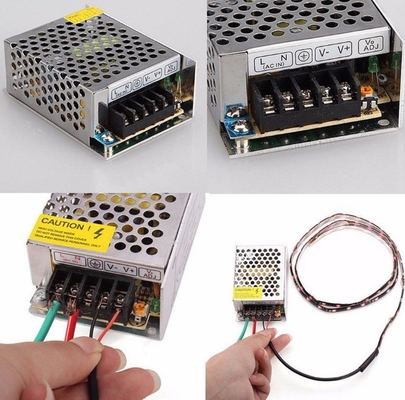 Sortie unique 24V CC 1.8A 2A alimentation pour la bande LED C-Power Rosh 110V 220V commutation