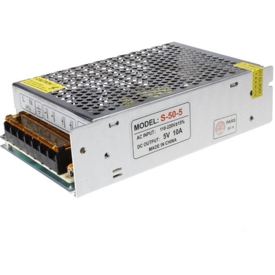 Énergie de commutation en argent 12V 5A 5V 10A 60W 50W pour des applications polyvalentes