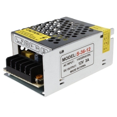 Protéger le court-circuit surtension surcharge surtension C-puissance 12v 2.5a 3a 36w alimentation