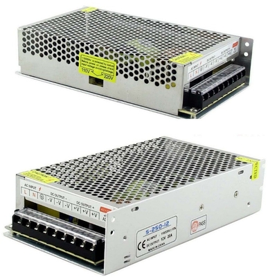 240w 12v 20a alimentation électrique de commutation en puissance C avec courant de sortie élevé et efficacité